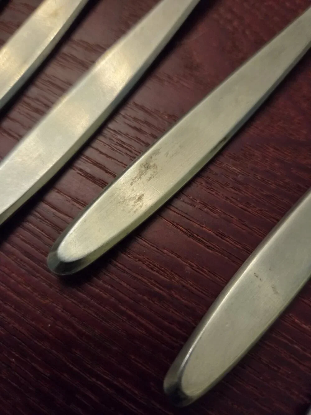 Easterling Rhineland Stainless Flatware Iced Tea Spoon Set 8